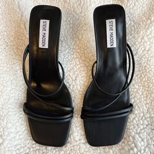 STEVE MADDEN Mules DEMI BLACK
